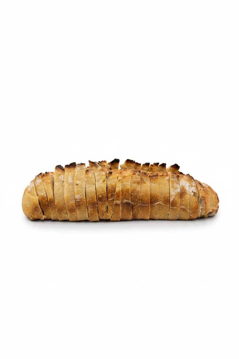 Sliced Sourdough Sandwich Loaf